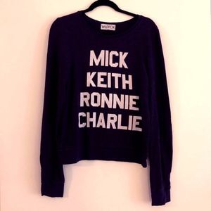 Rare Fanclub Rolling Stones Sweatshirt Jumper